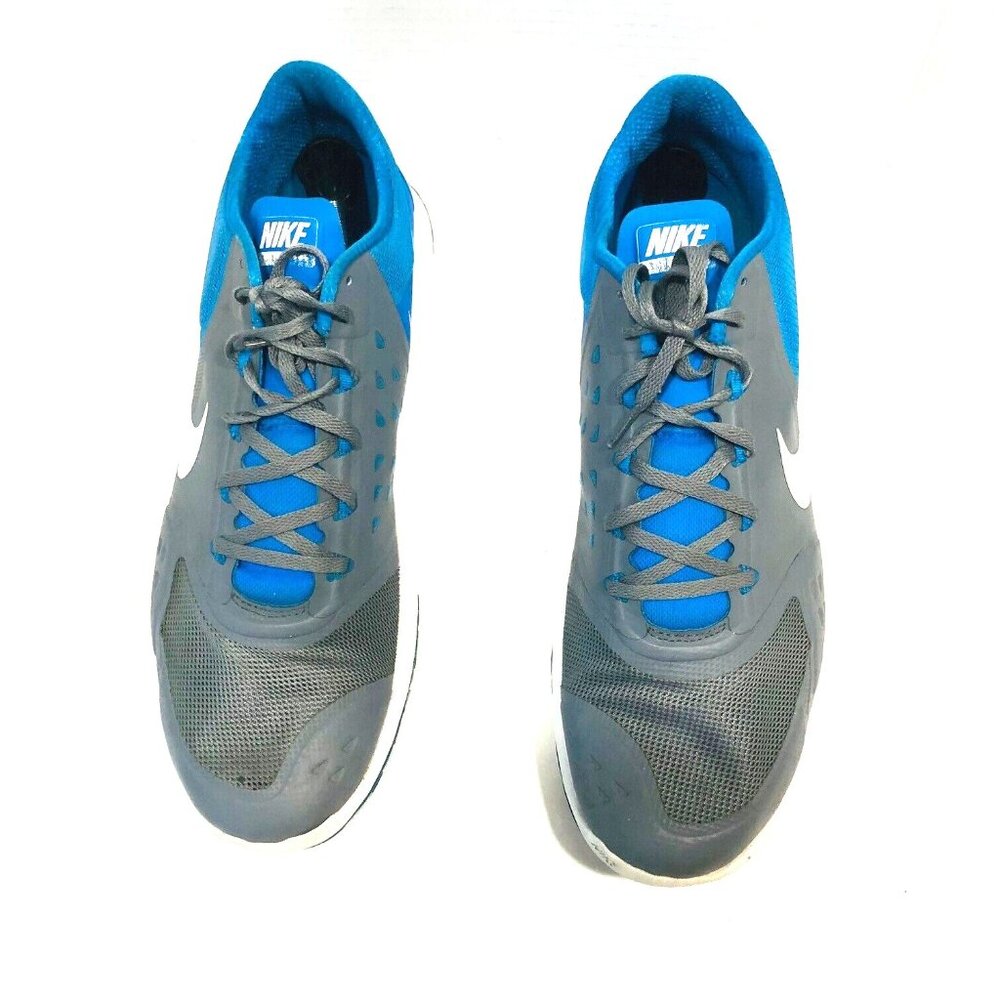 Nike‎ Lite Trainer Running Sneakers Shoes Men's 14 Blue Gray - Picture 2 of 10